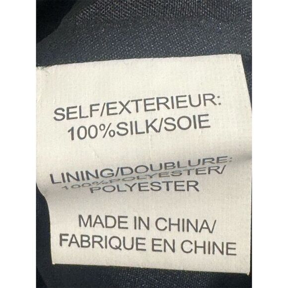 Haute Hippie Women’s Small Plaid Silk Dress Burgundy Black Asymmetrical Hem NWT - Picture 11 of 12